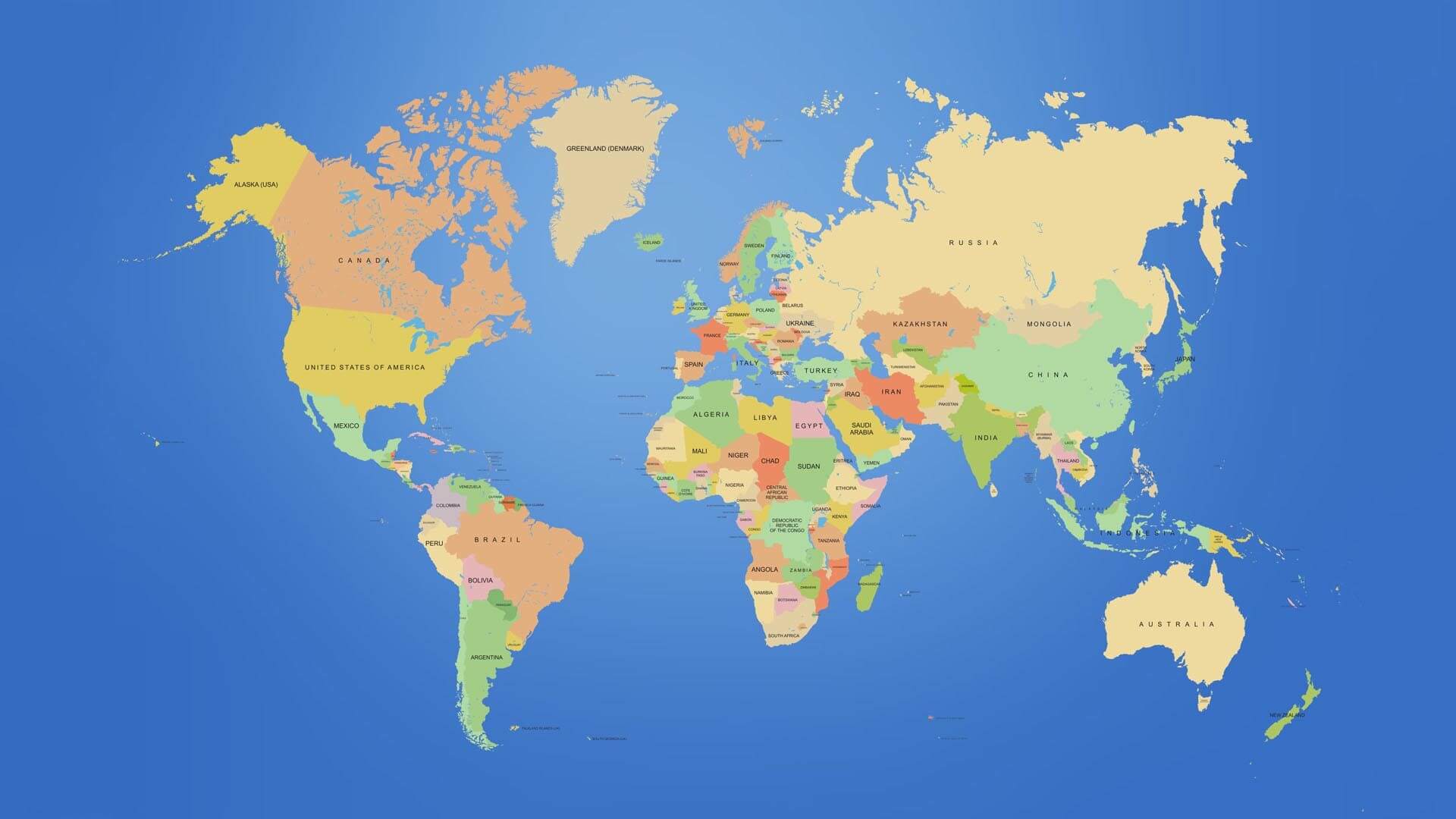 Telecharger fond ecran Carte du Monde gratuite haute resolution	