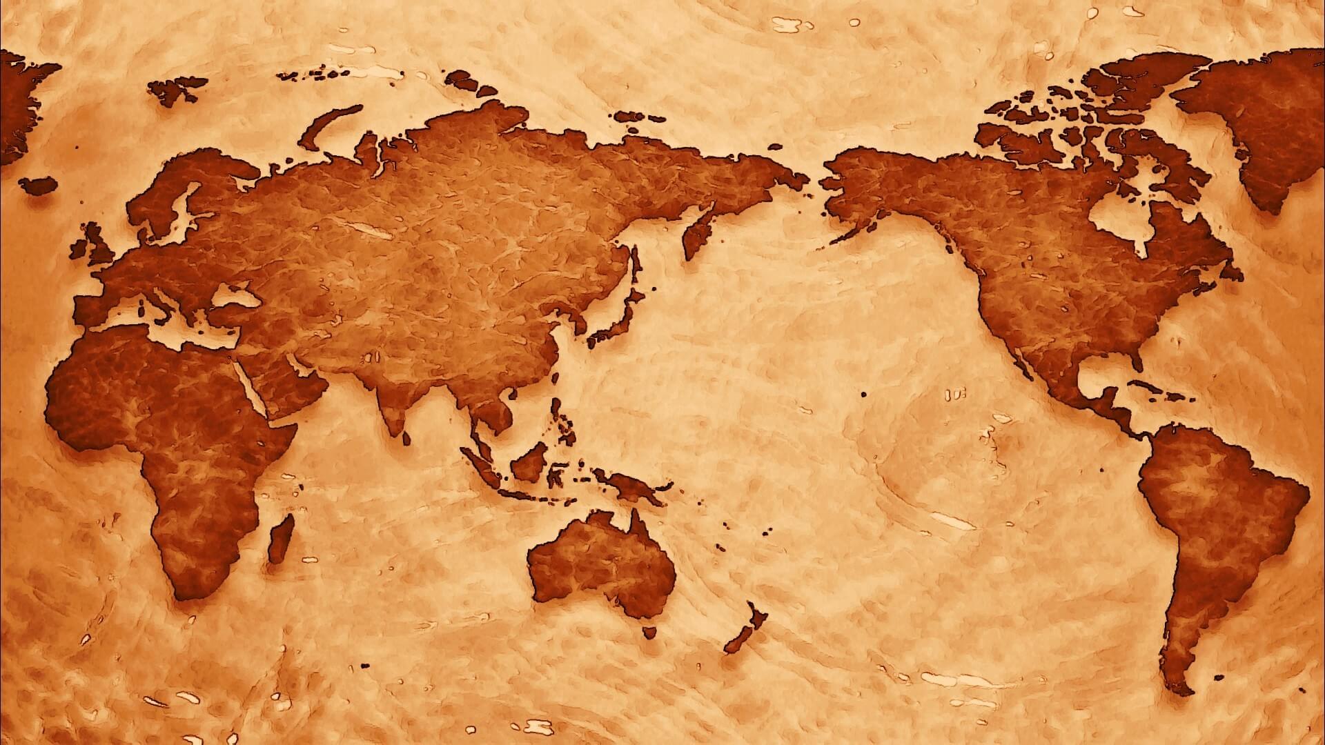 Fond Ecran Carte du Monde haute resolution