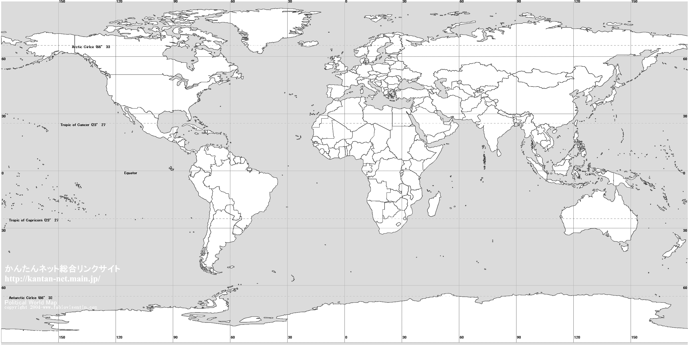 Monde Carte Blanc Black