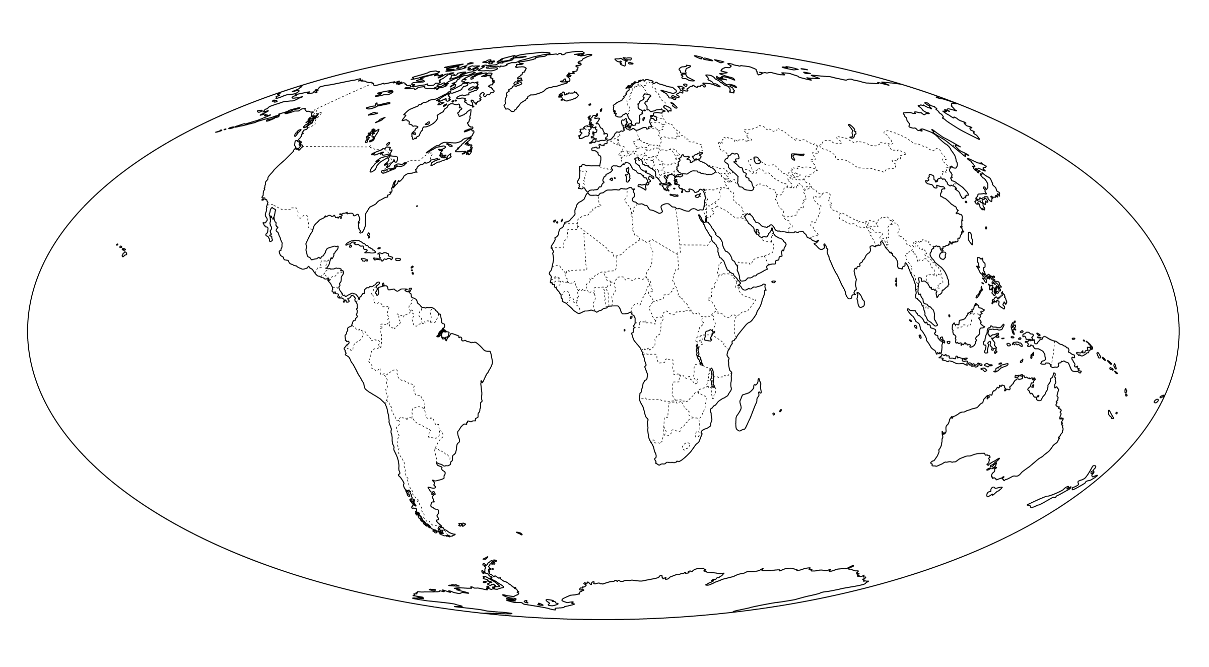 Monde Carte Dessin