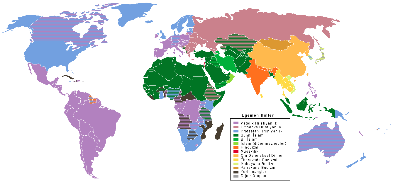 Monde Foi Carte