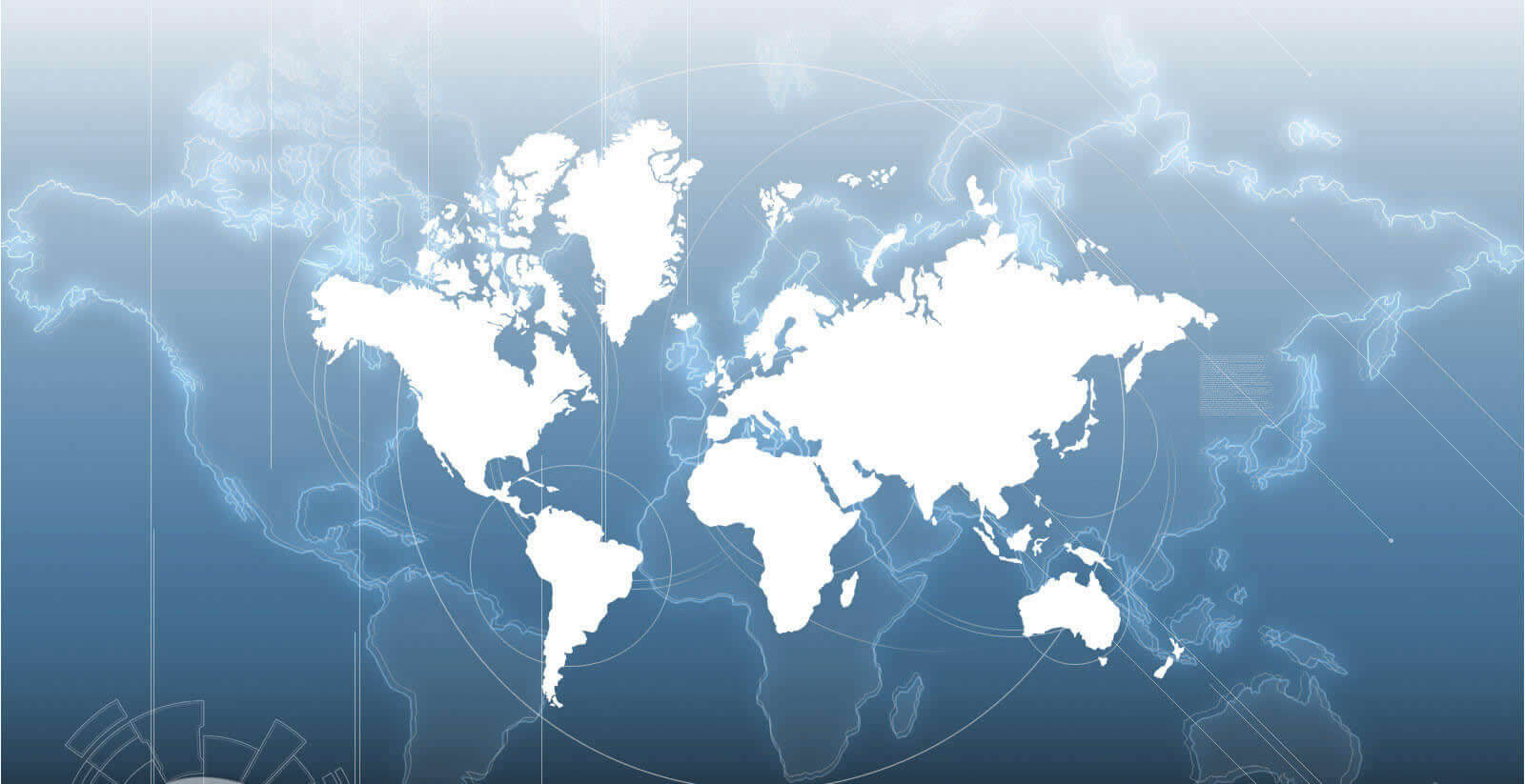 Fond ecran carte du Monde vierge blanche