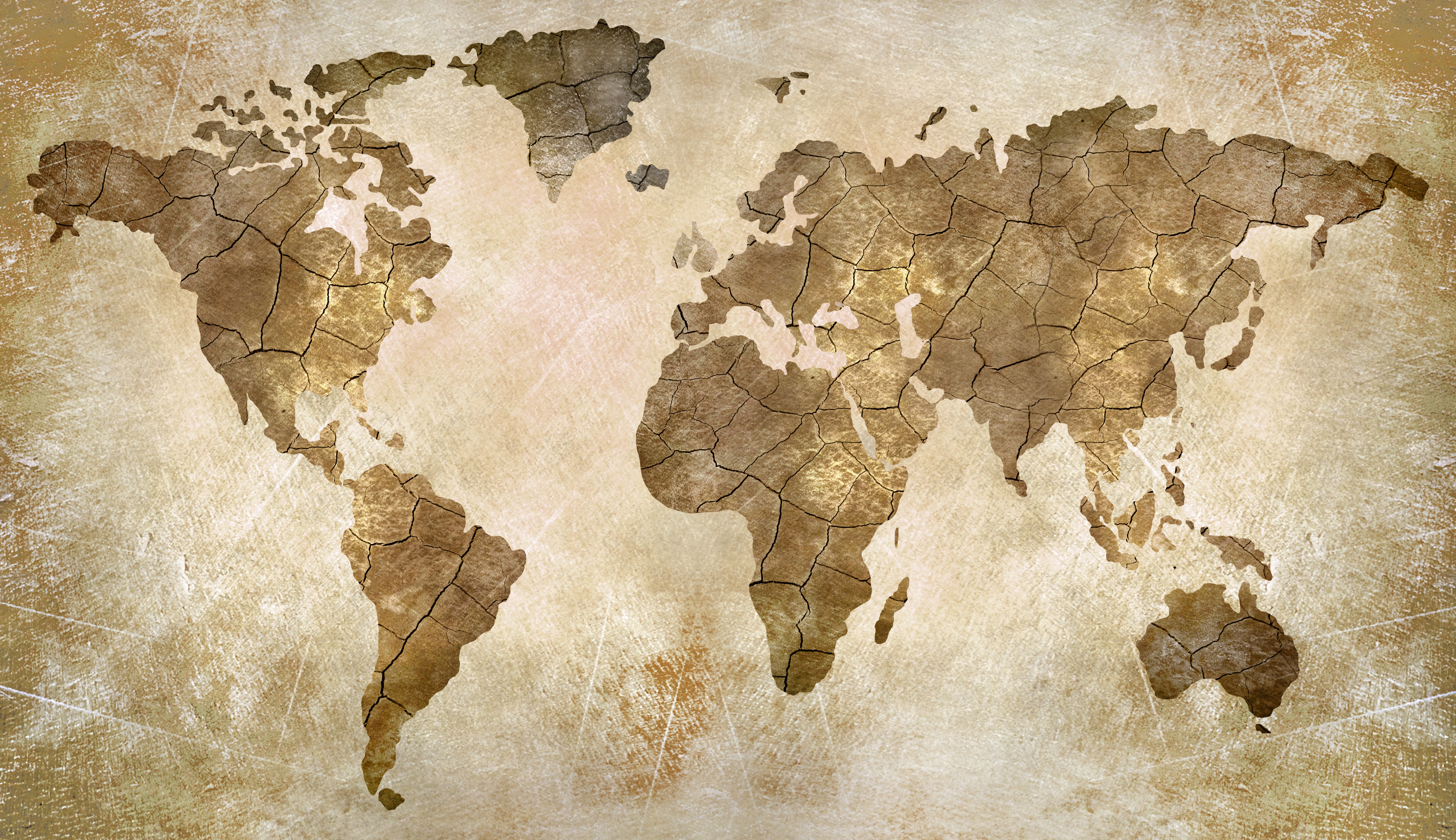 Grand Fond ecran carte du Monde