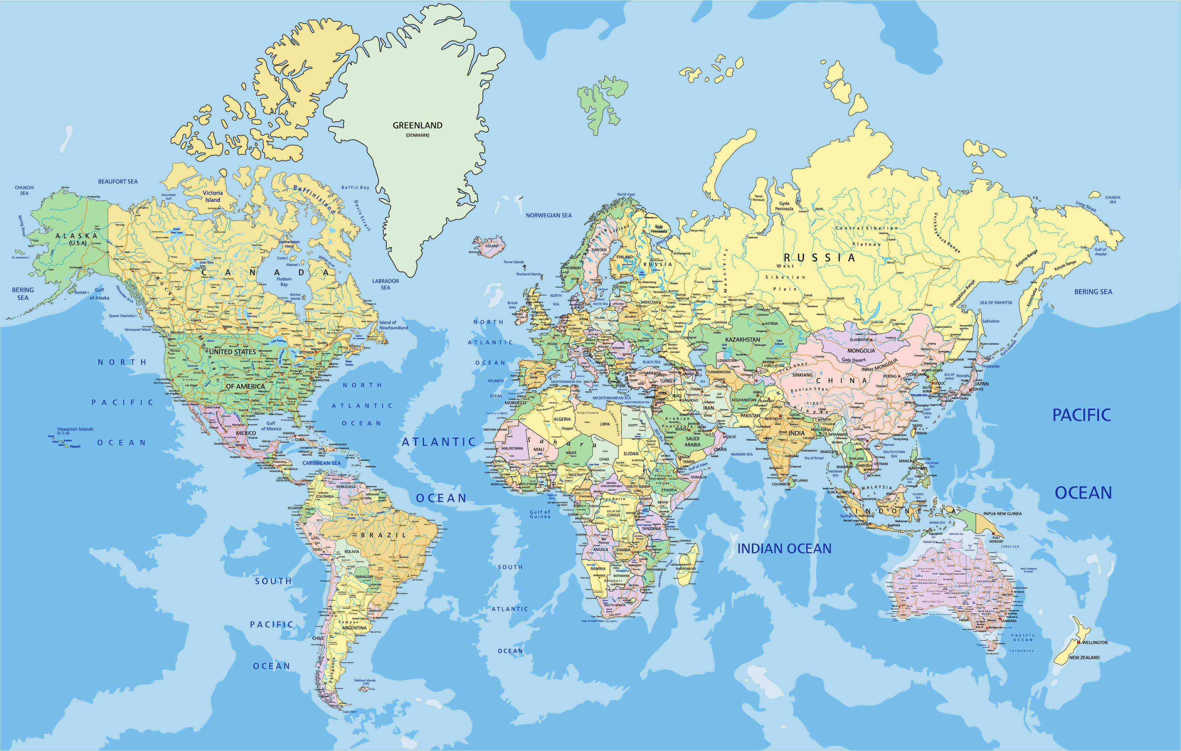 Telecharger cartes des pays du monde
