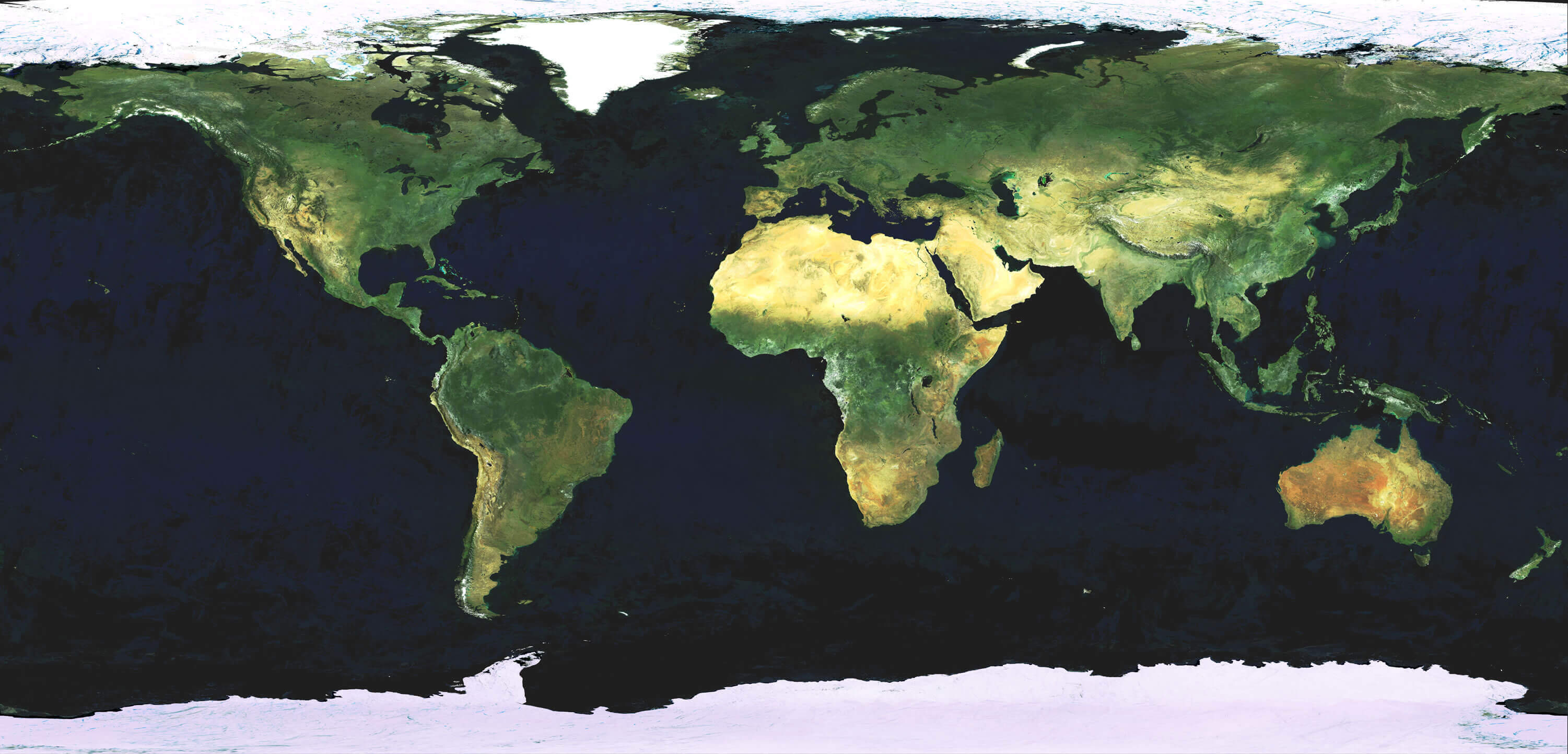 Tout Monde Satellite Carte