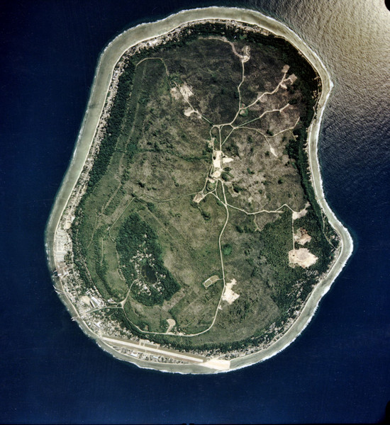 nauru satellite carte