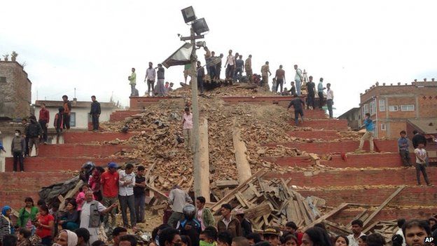 Nepal Kathmandu Tremblement de Terre 2015