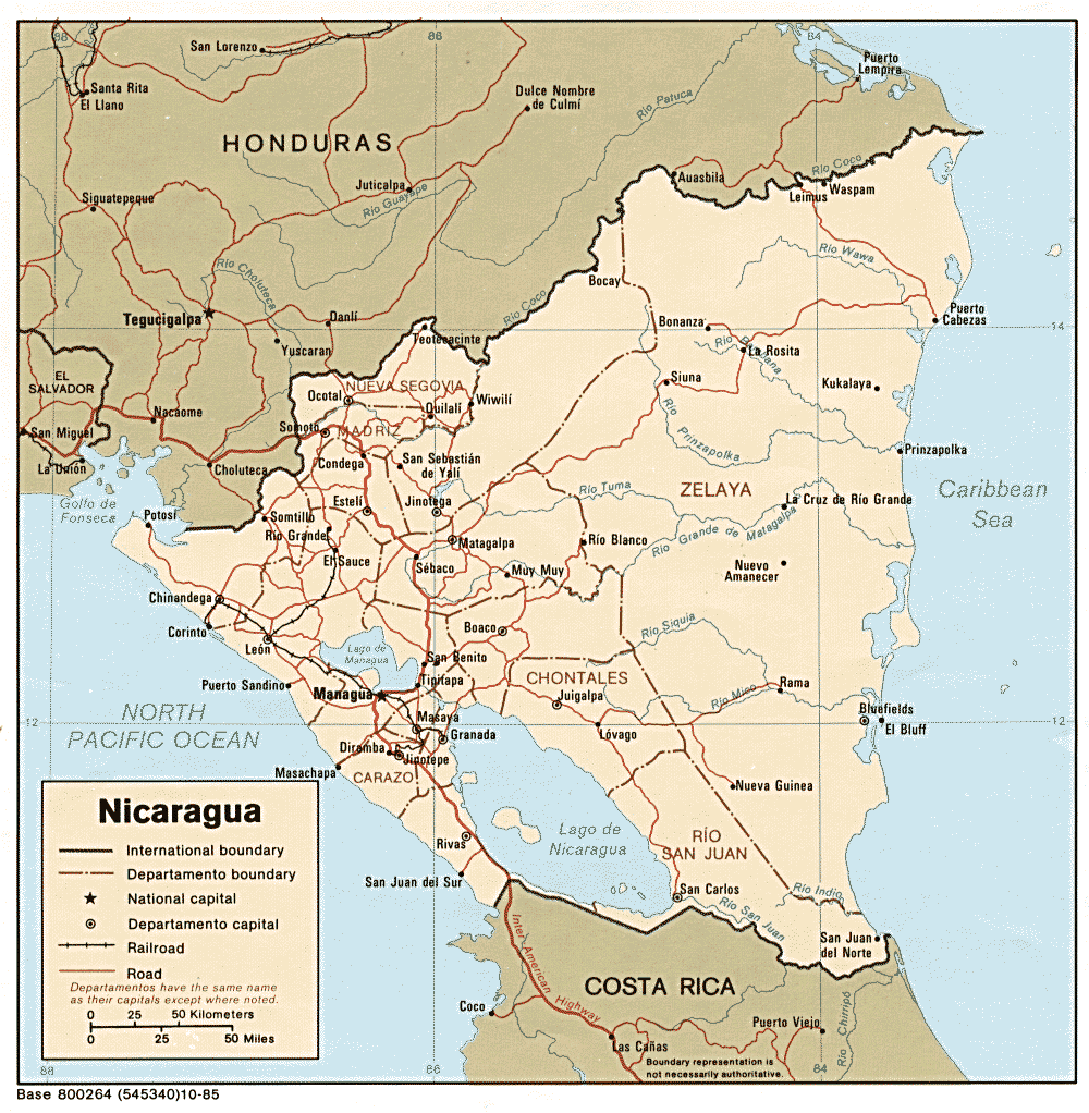 nicaragua cartes