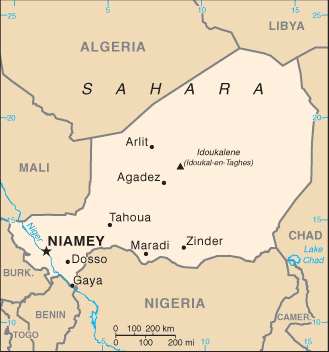 niger carte