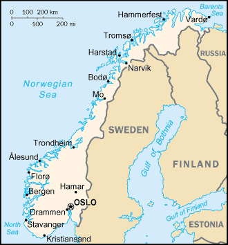 norvege Larvik plan