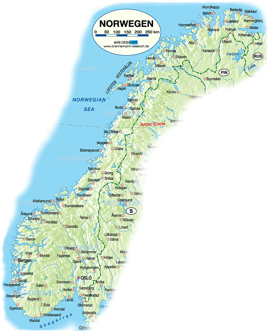 norvege plan Larvik