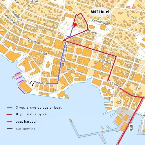 Tromso hotel plan