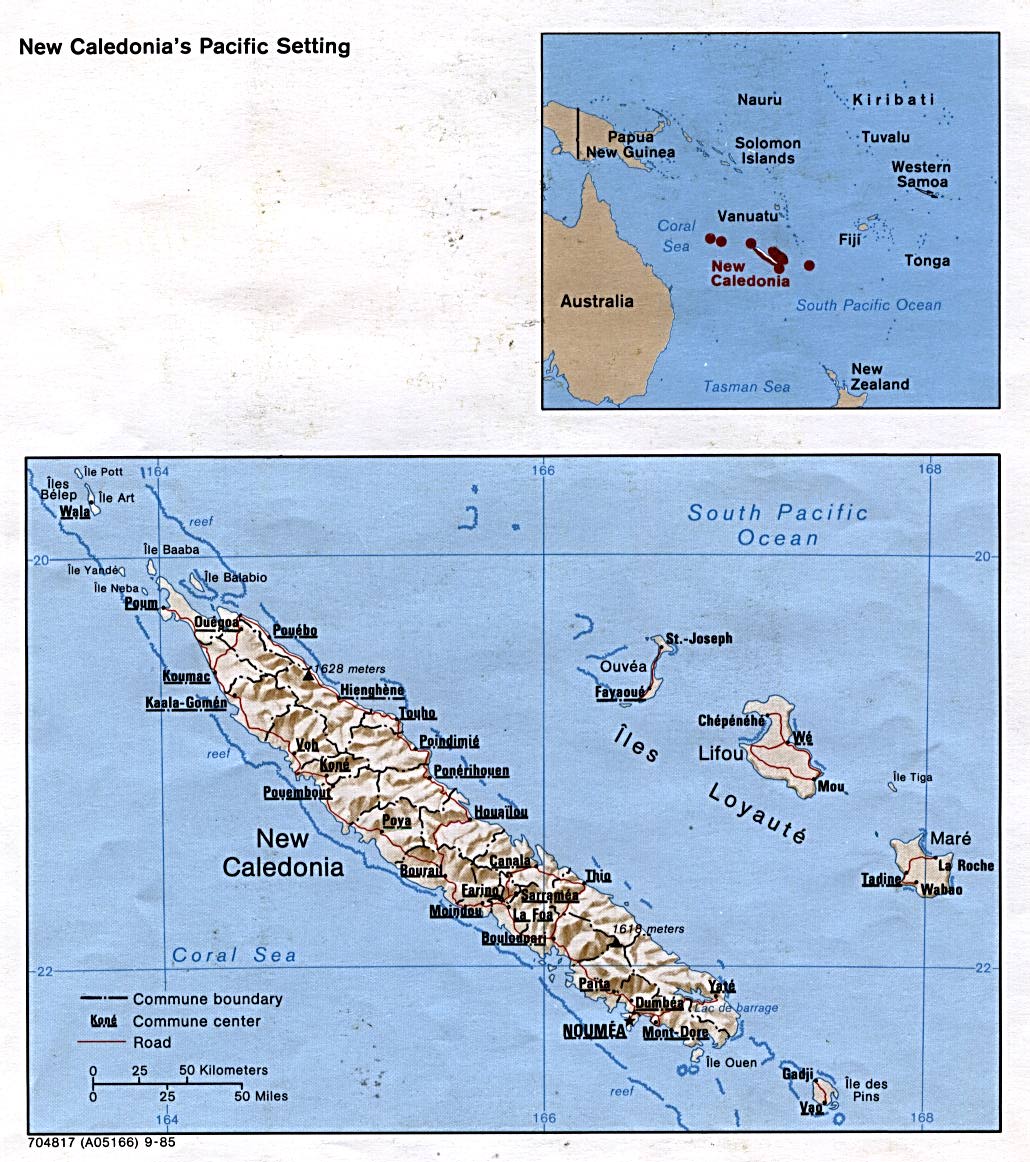 newcaledonia carte