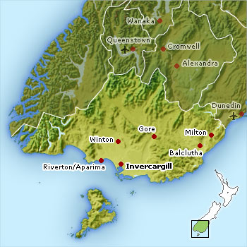 sudland Invercargill plan