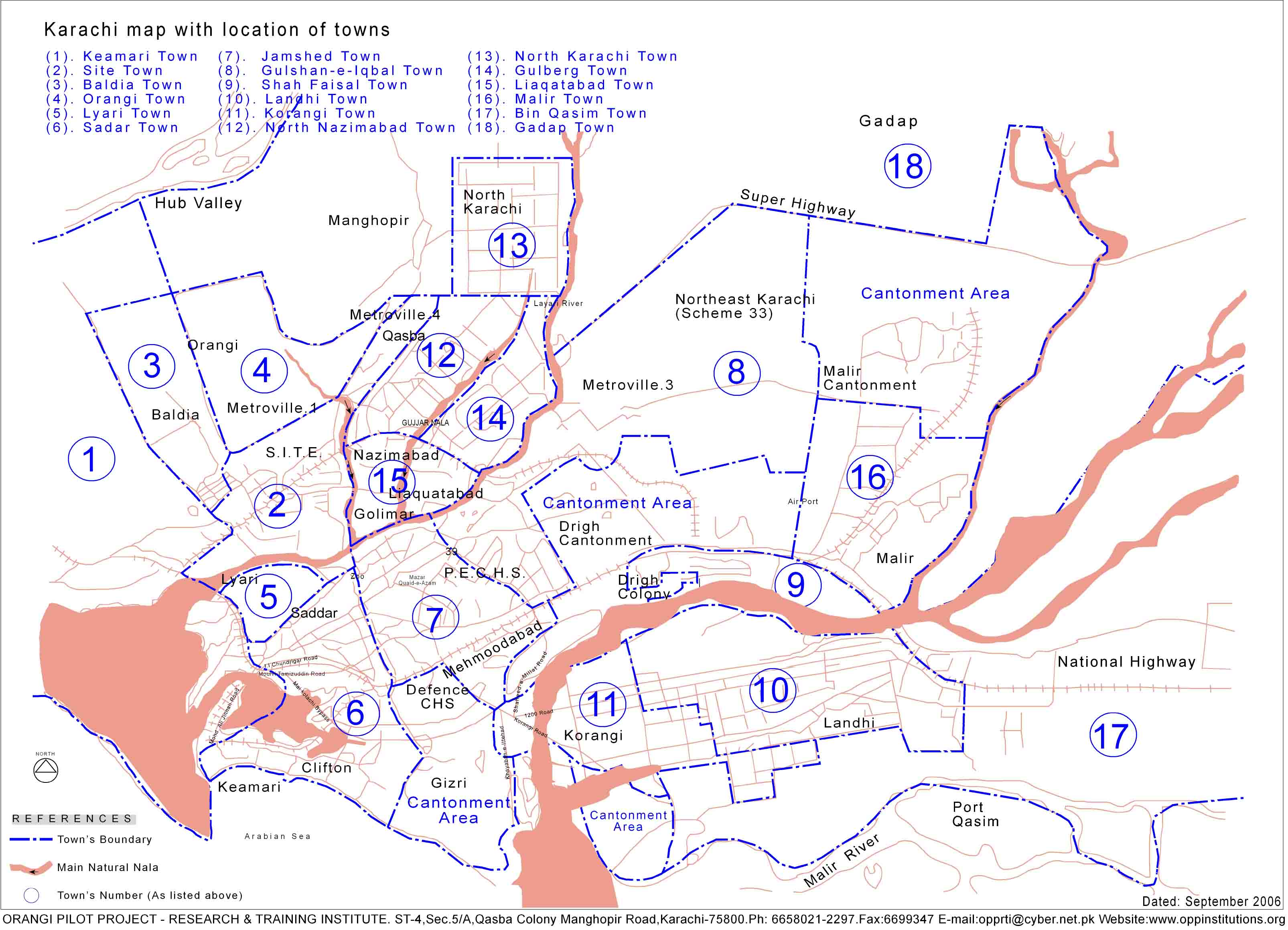 karachi zone plan