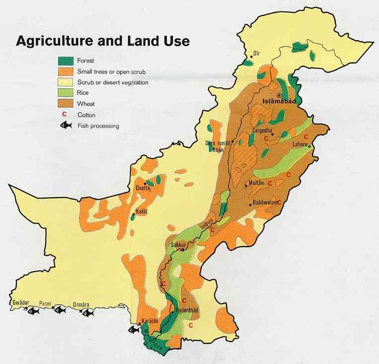 pakistan agriculture carte