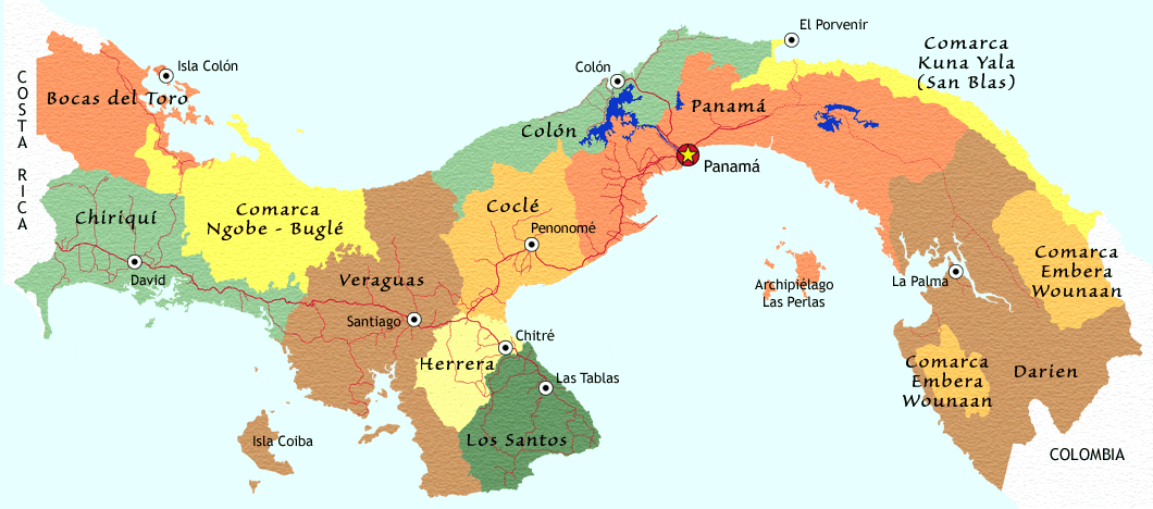 panama carte province