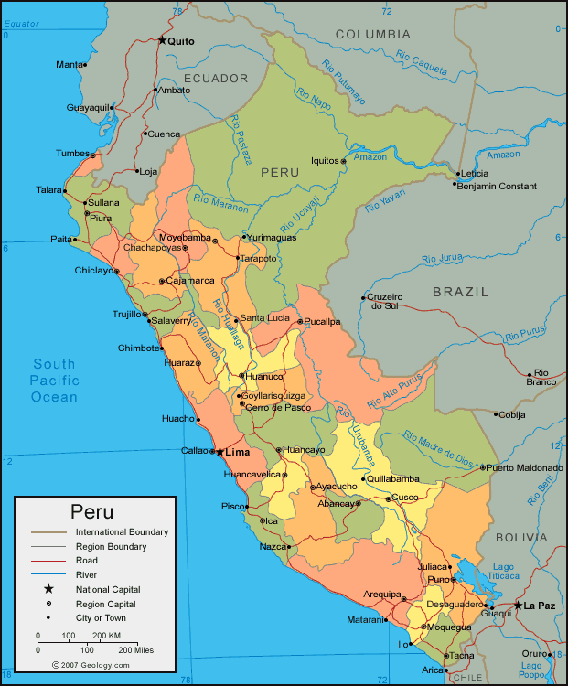 perou politique carte