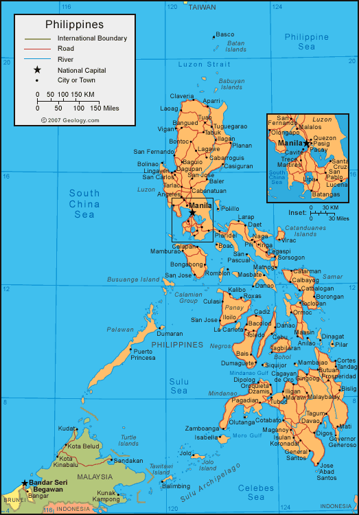 carte du philippines