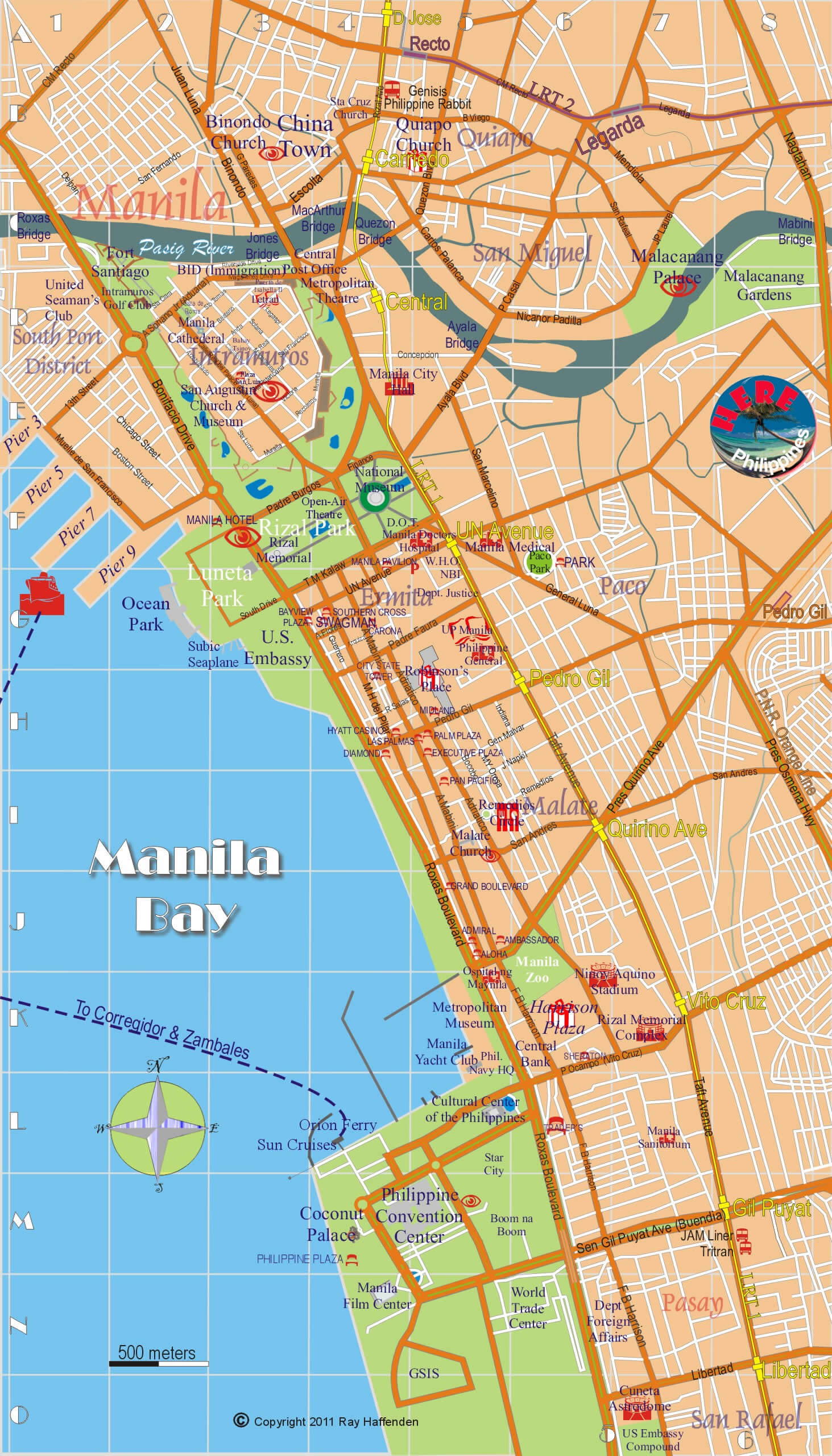 centre ville plan de manila