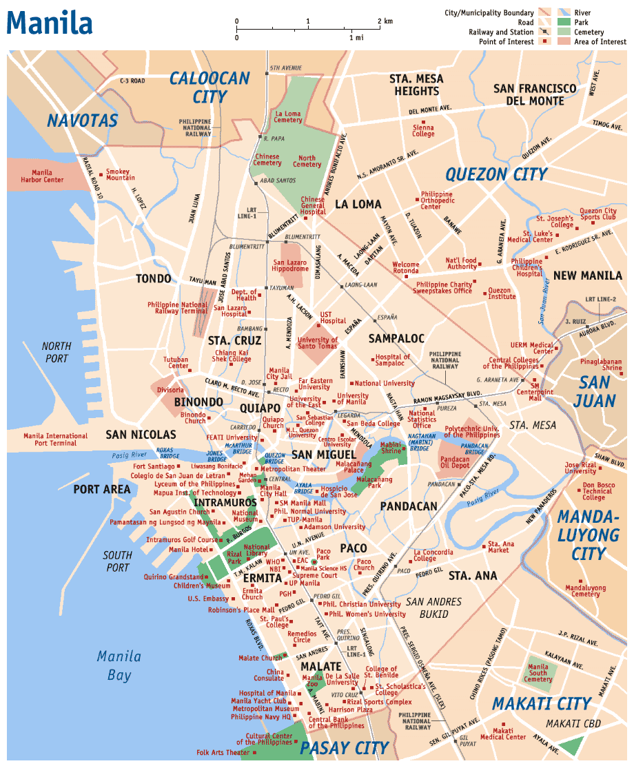 manila ville plan