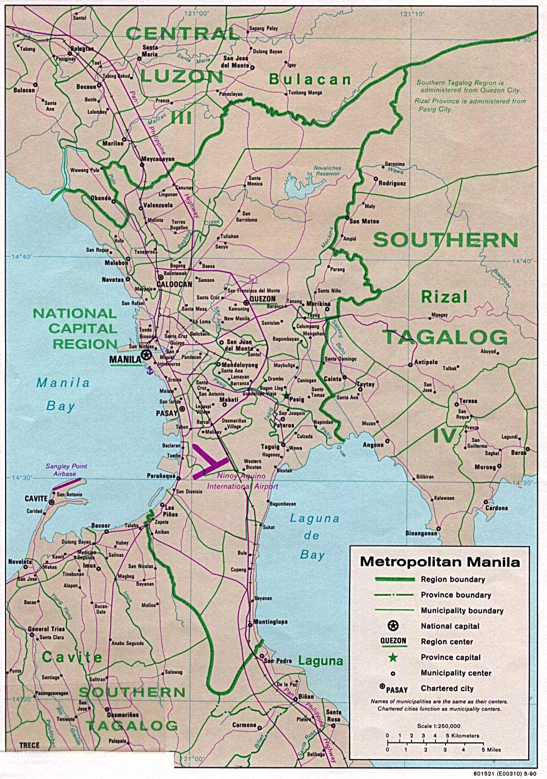 metropolitan manila plan