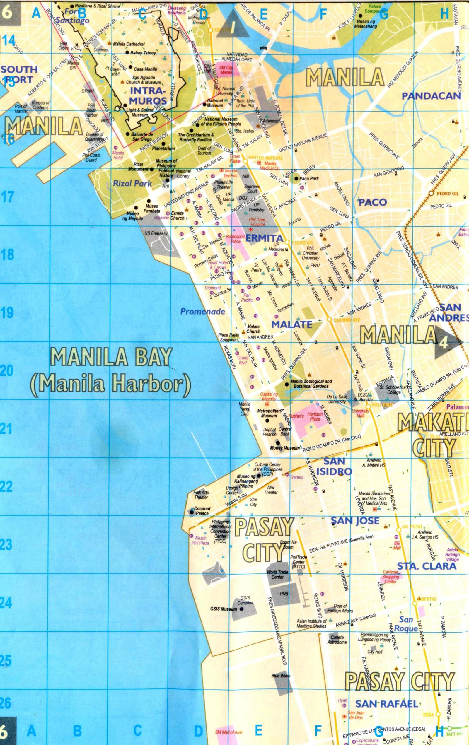 manila carte philippines