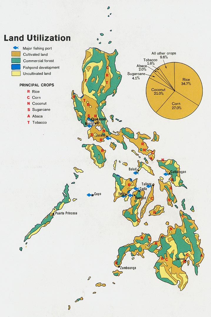 philippines land carte