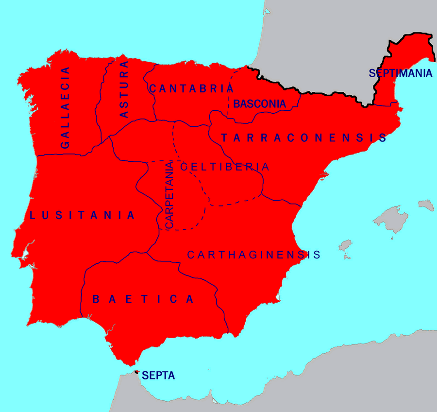 Portugal Espagne Carte 700