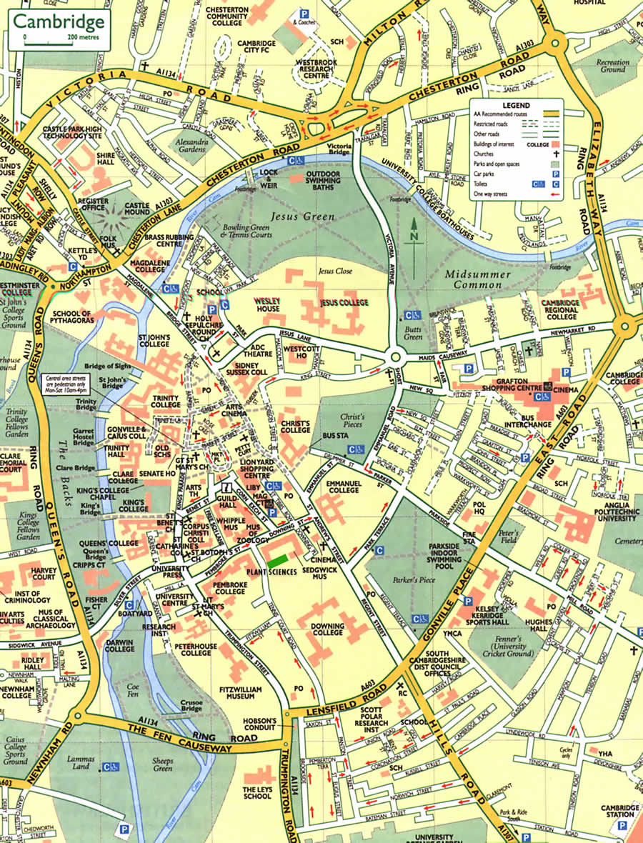 plan de Cambridge
