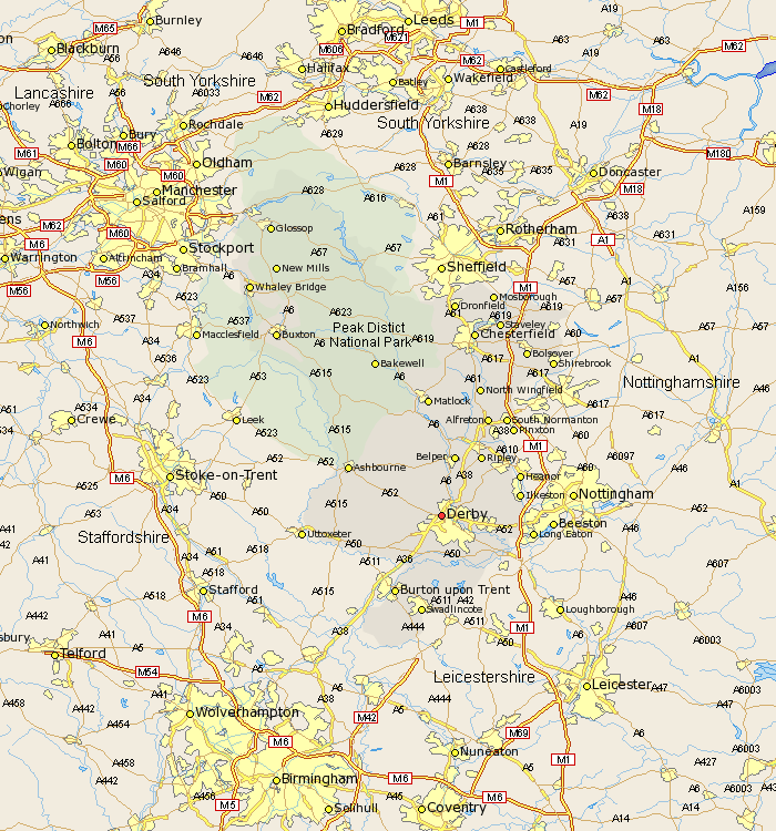 area plan de Derby