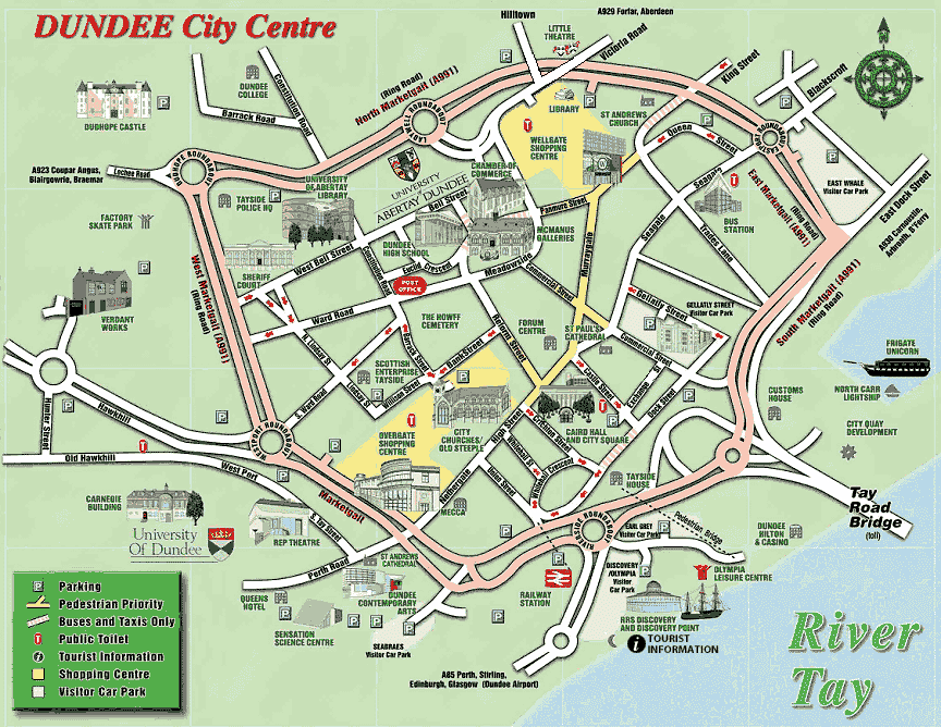 Dundee ville plan