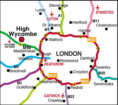 High Wycombe plan