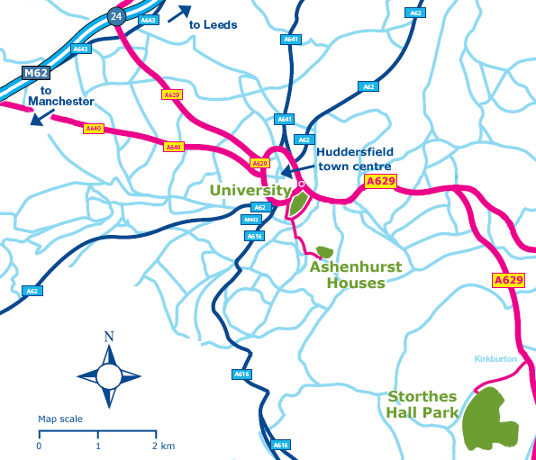 Huddersfield university plan