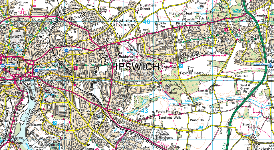 Ipswich ville plan