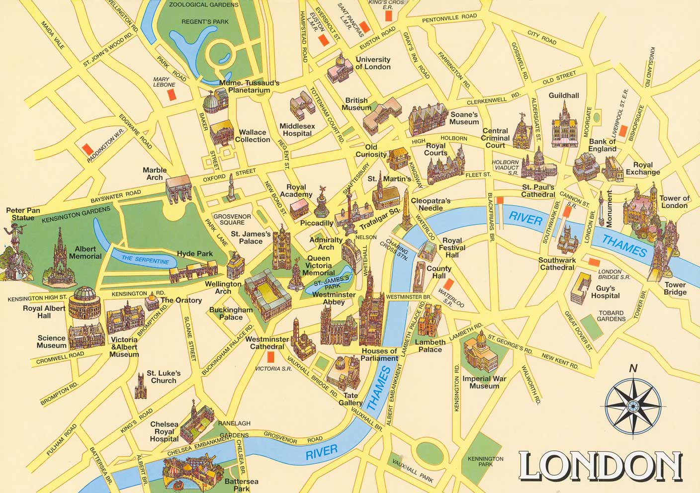 london touristique plan