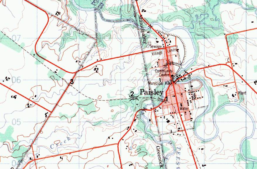 Paisley ville plan