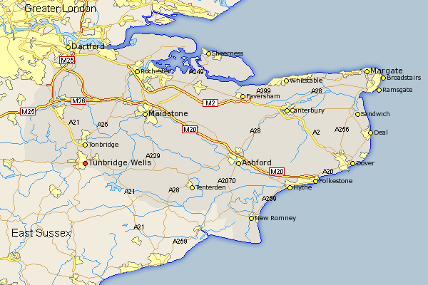 Royal Tunbridge Wells plan