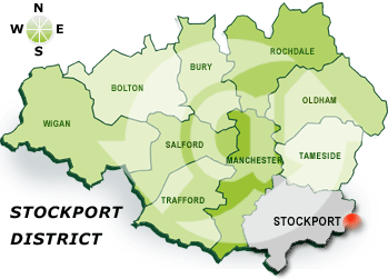 Stockport quartier plan