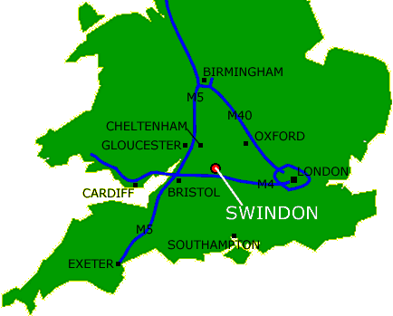 Swindon plan angleterre