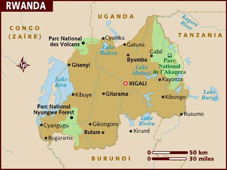carte rwanda