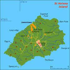 Sainte Helene politique carte