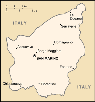 san marino carte