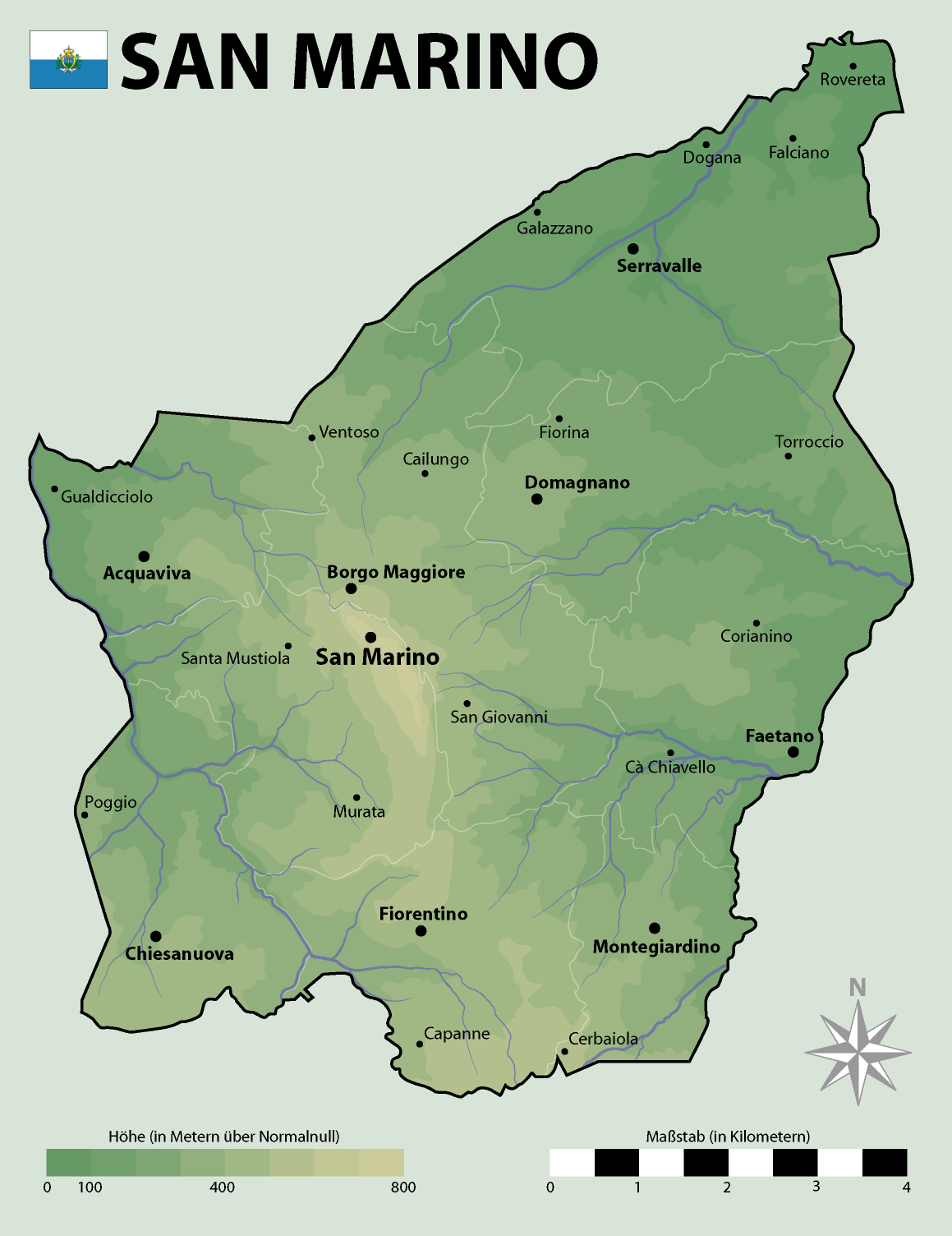 san marino carte