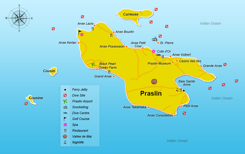 anse lazio praslin seychelles plan