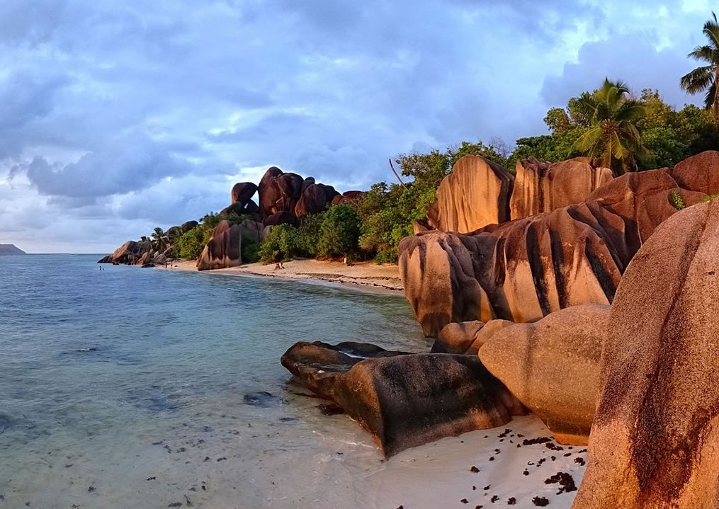 Anse Source d'Argent Plage dans la Digue Seychelles