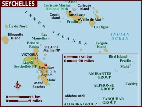 carte seychelles