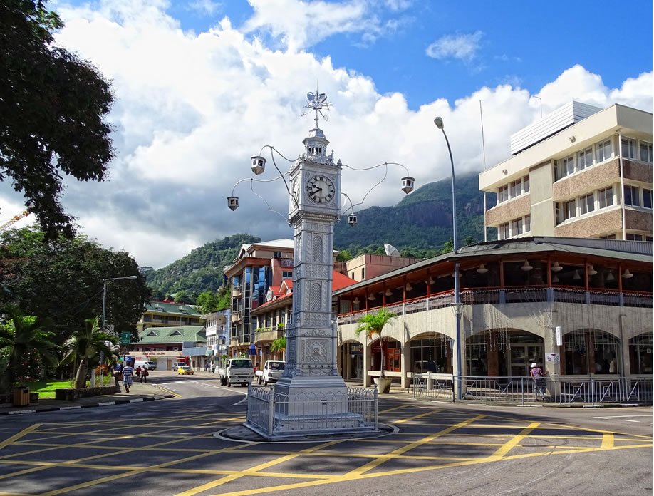 victoria horloge seychelles