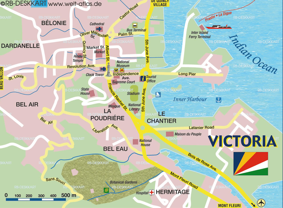 victoria seychelles atlas