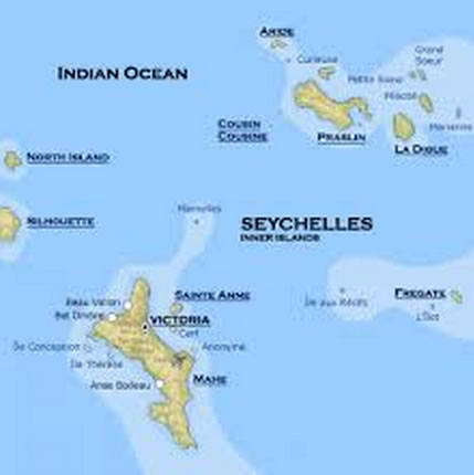 victoria seychelles ocean indien plan